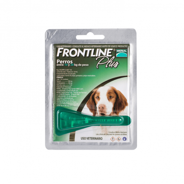FRONTLINE Plus (1Pipeta) - 10-20Kg
